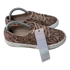 Superga 2750 Sneaker Pink Snake Women's Size 39.5 EU 8.5 US NEW